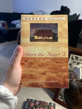Where the Heart Is by Billie Letts - Tan Cover (Oprah's Book Club)